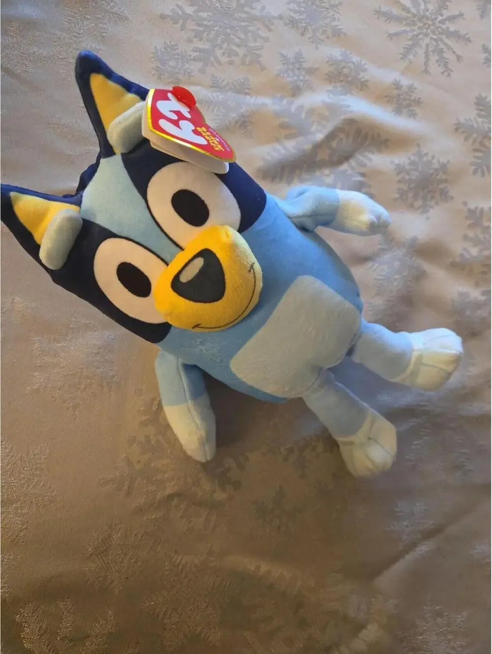 Ty Beanie Babies Bluey Plush Toy with Original Heart Tag